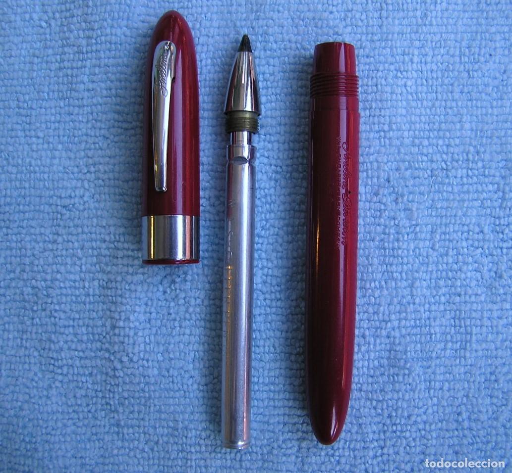 Bol&iacute;grafos antiguos: BOLIGRAFO SHEAFFER ROJO - Foto 5