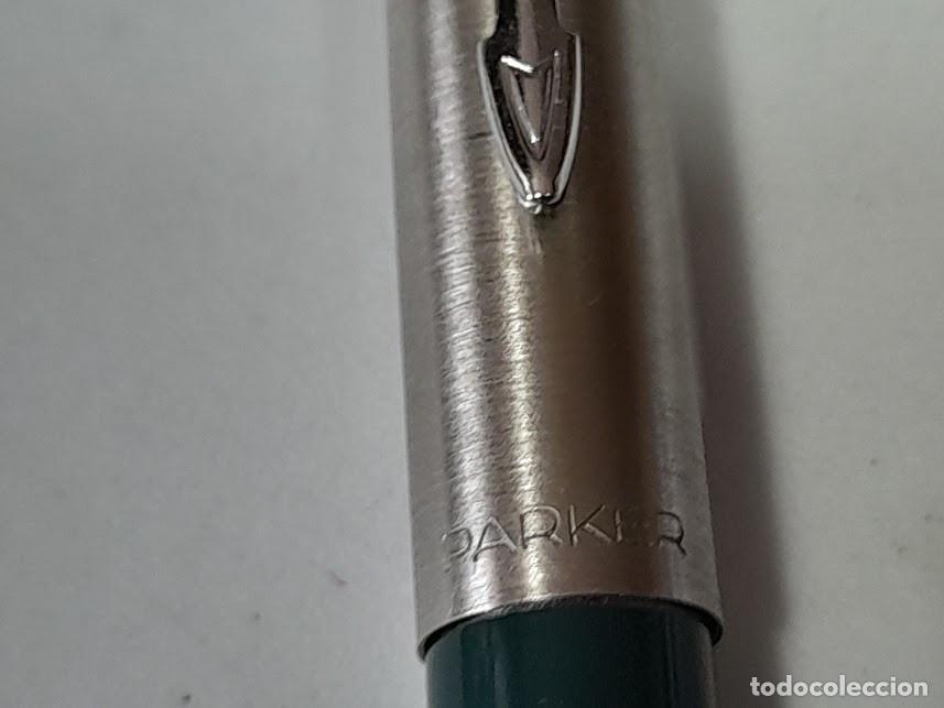 Bol&iacute;grafos antiguos: Parker roller en buen estado. - Foto 6