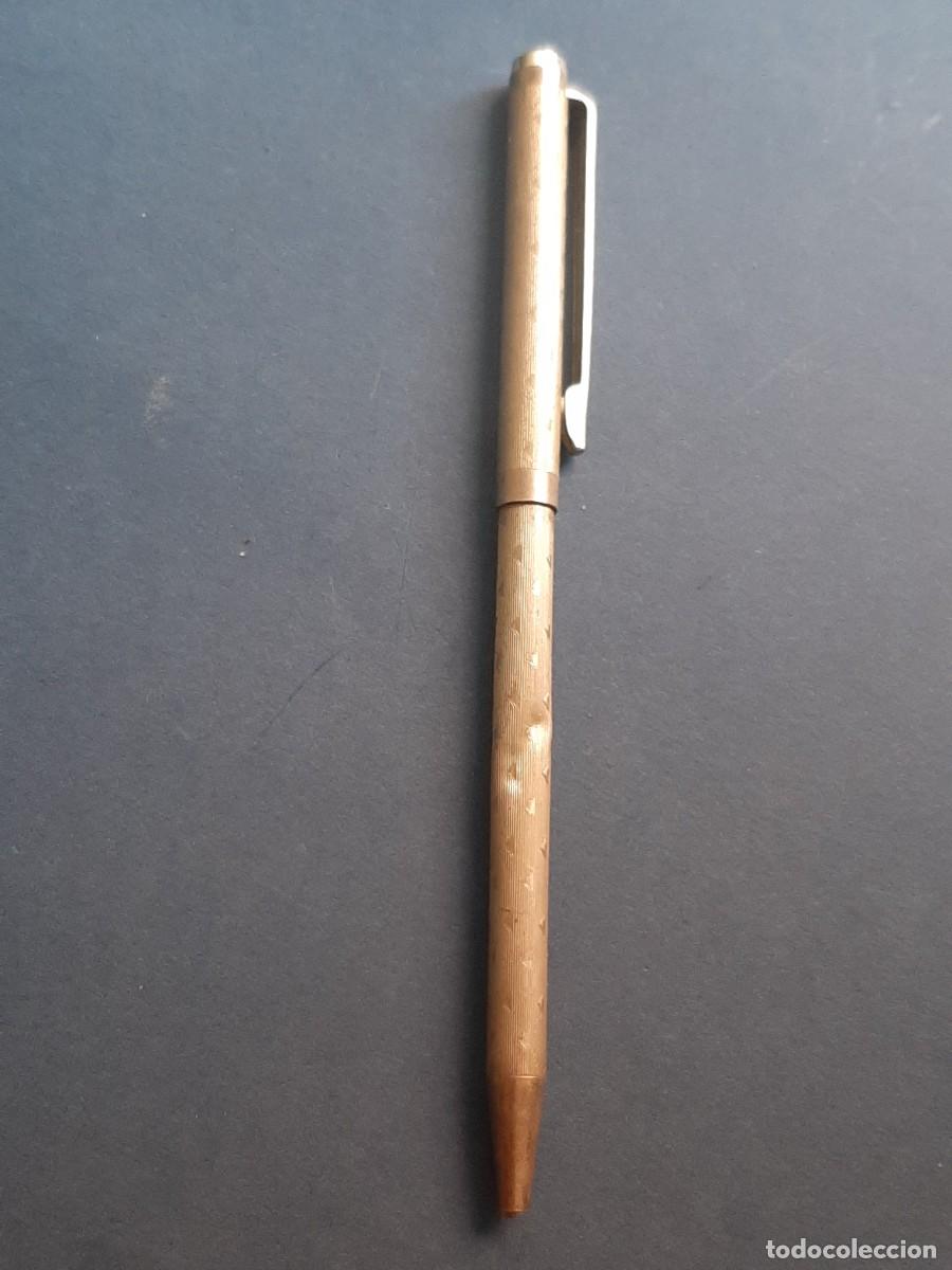 Bol&iacute;grafos antiguos: Boligrafo de plata 925 - Foto 1