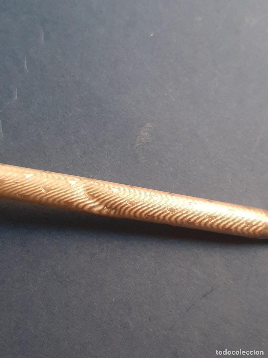 Bol&iacute;grafos antiguos: Boligrafo de plata 925 - Foto 2