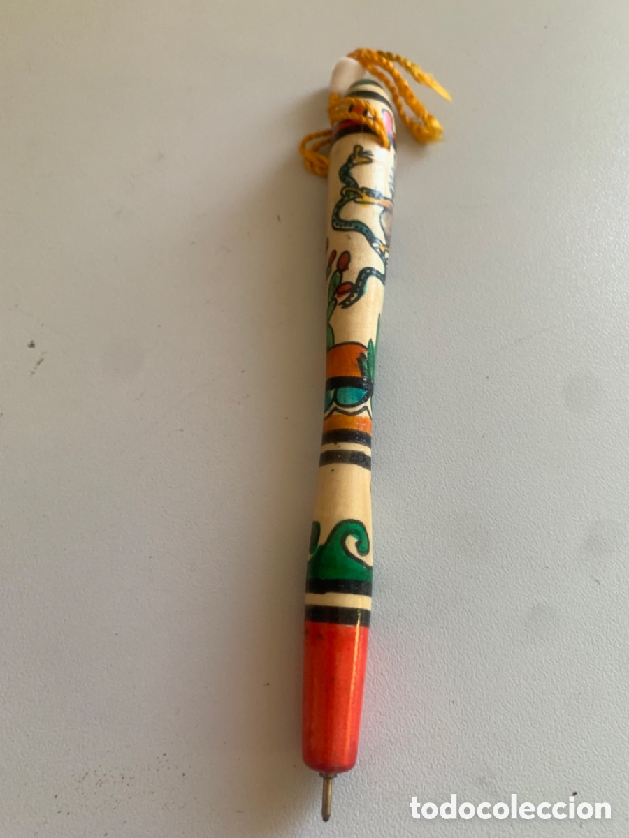 Bol&iacute;grafos antiguos: Boli de madera - Foto 2