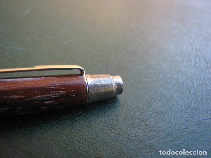 Bol&iacute;grafos antiguos: 73.- Bol&iacute;grafo de madera. Dancer - Foto 4