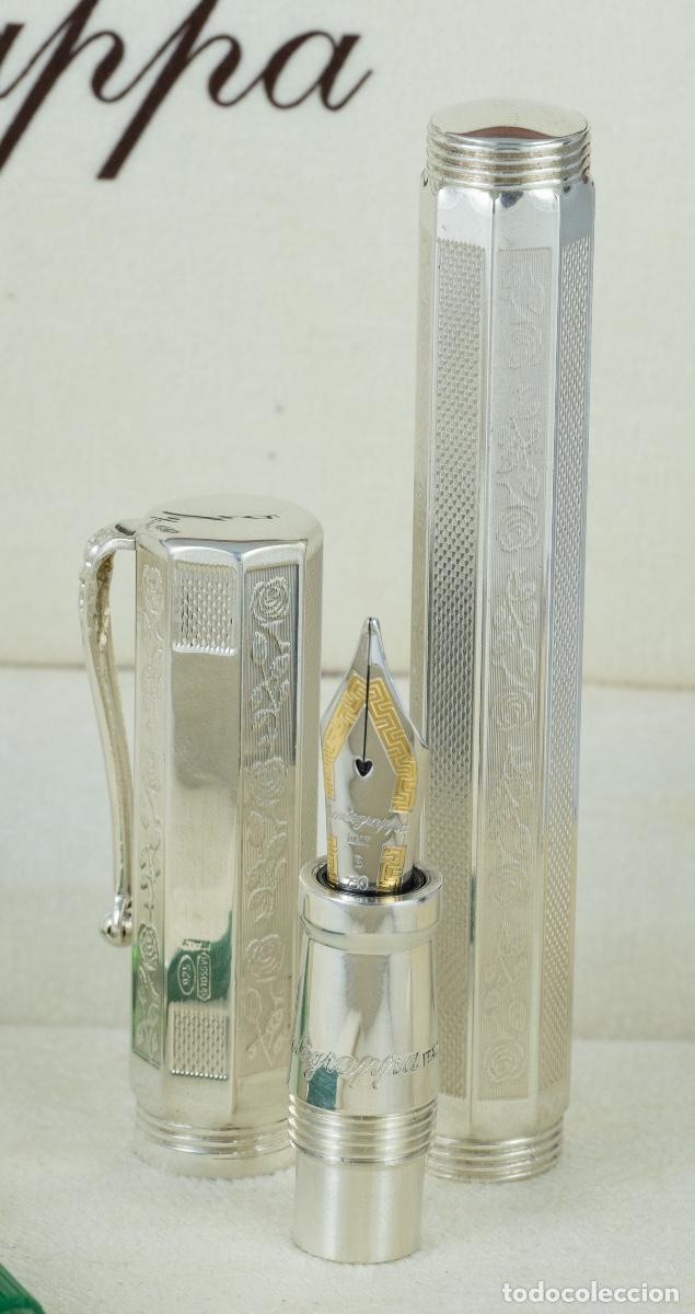 Bol&iacute;grafos antiguos: Montegrappa Reminiscence Silver 925 - Foto 1