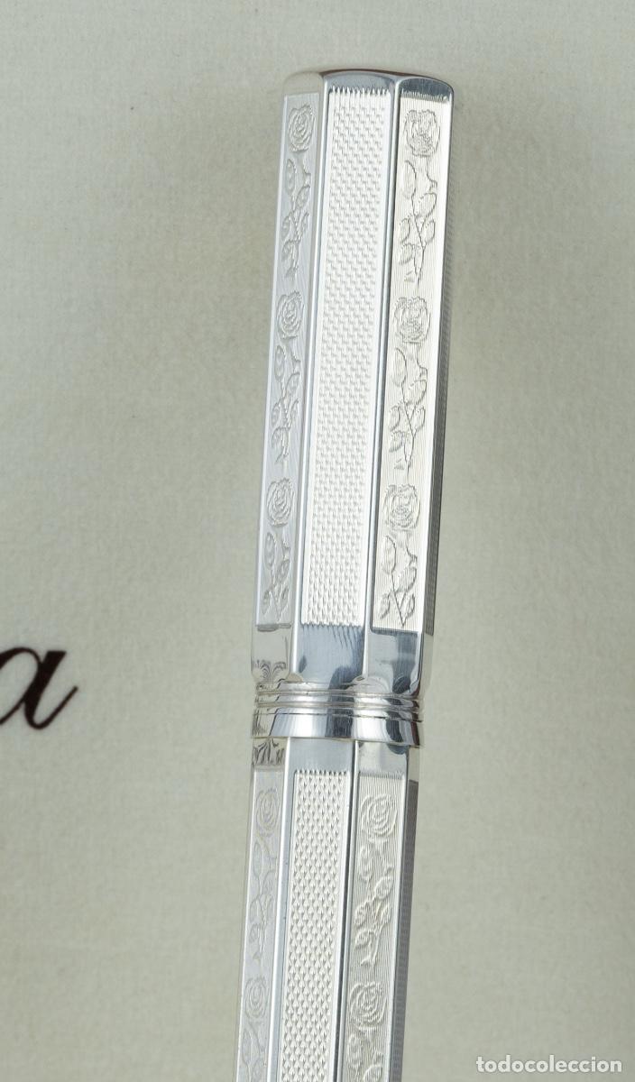 Bol&iacute;grafos antiguos: Montegrappa Reminiscence Silver 925 - Foto 5