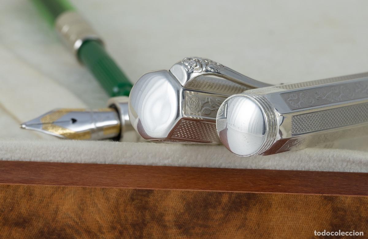 Bol&iacute;grafos antiguos: Montegrappa Reminiscence Silver 925 - Foto 6