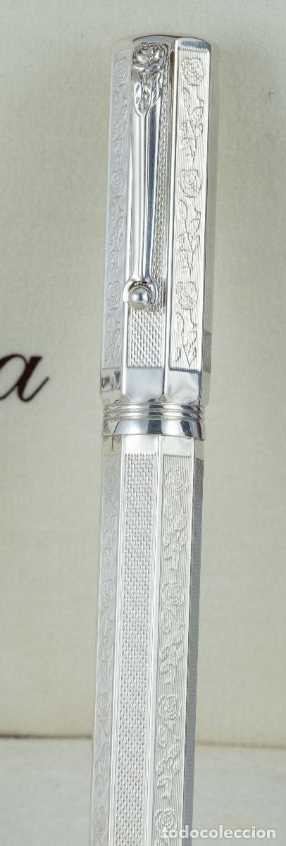 Bol&iacute;grafos antiguos: Montegrappa Reminiscence Silver 925 - Foto 9