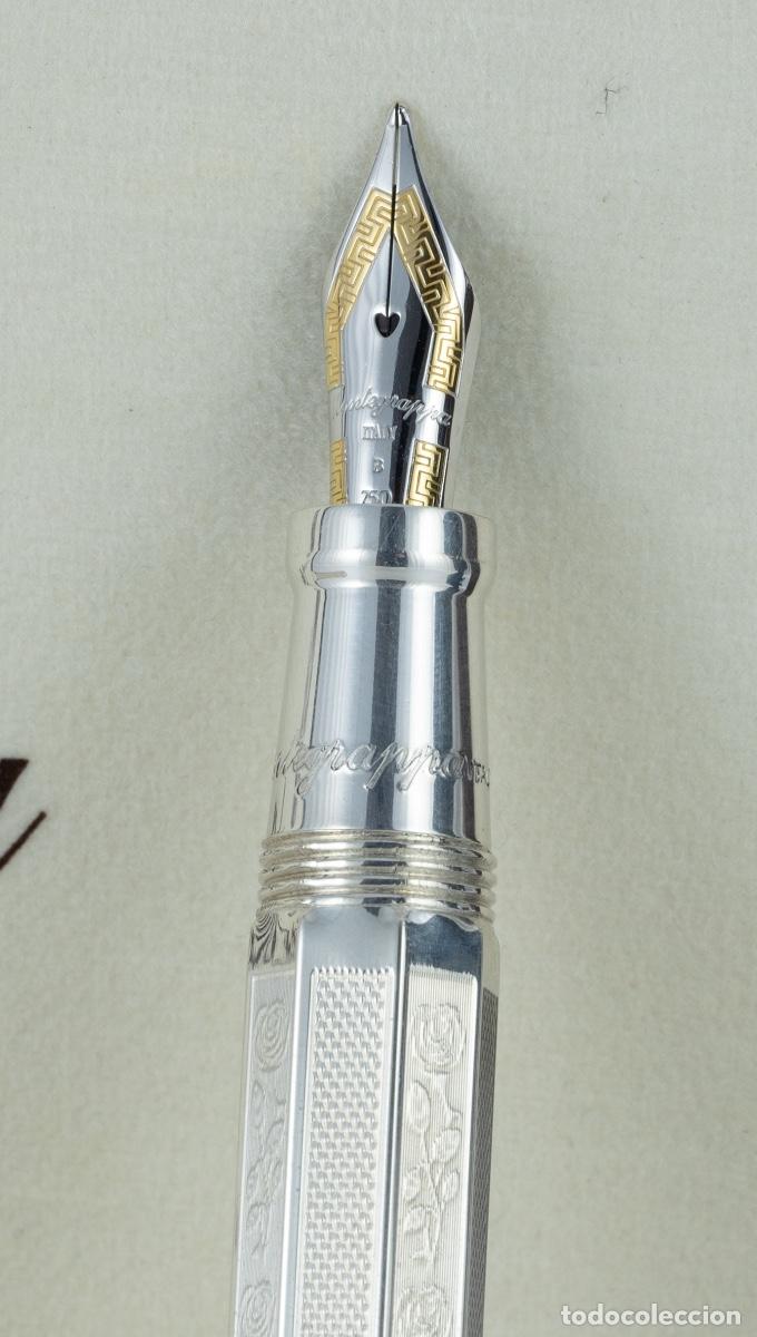 Bol&iacute;grafos antiguos: Montegrappa Reminiscence Silver 925 - Foto 10