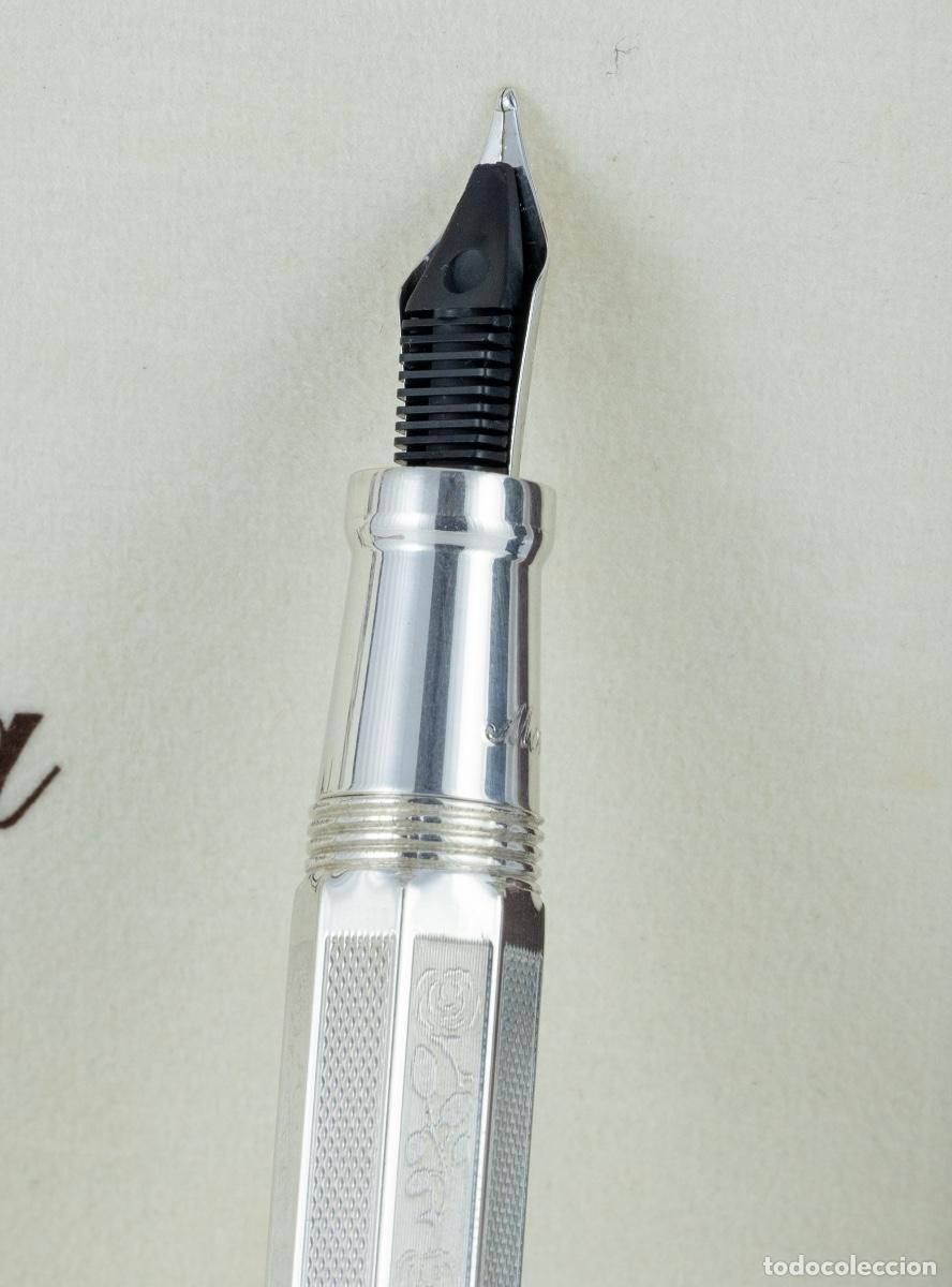 Bol&iacute;grafos antiguos: Montegrappa Reminiscence Silver 925 - Foto 11
