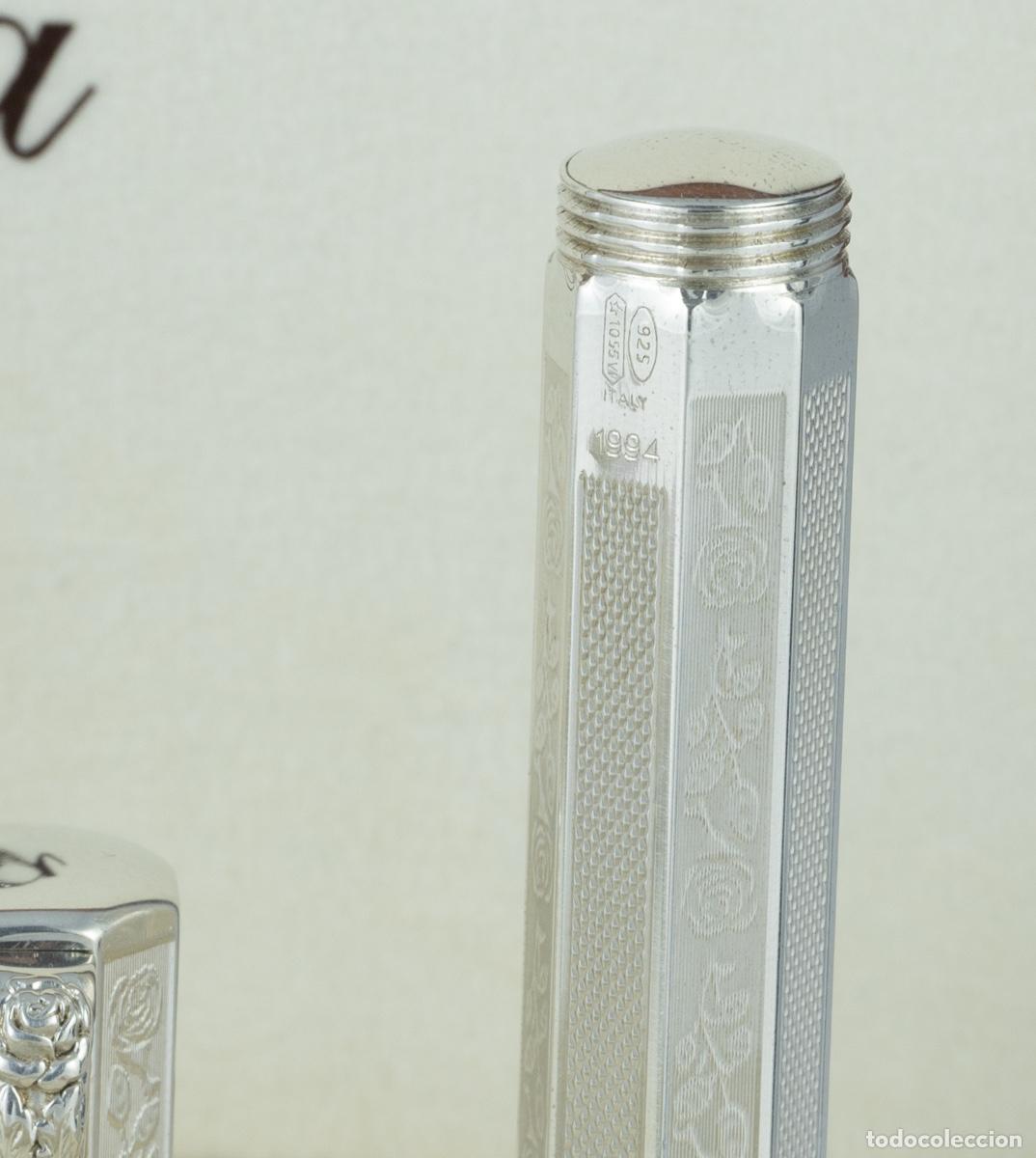 Bol&iacute;grafos antiguos: Montegrappa Reminiscence Silver 925 - Foto 13