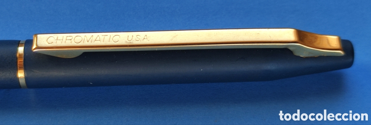 Bol&iacute;grafos antiguos: Boligrafo CHROMATIC U.S.A. - Foto 3