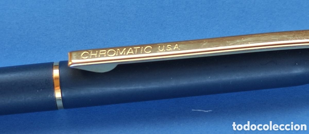 Bol&iacute;grafos antiguos: Boligrafo CHROMATIC U.S.A. - Foto 8