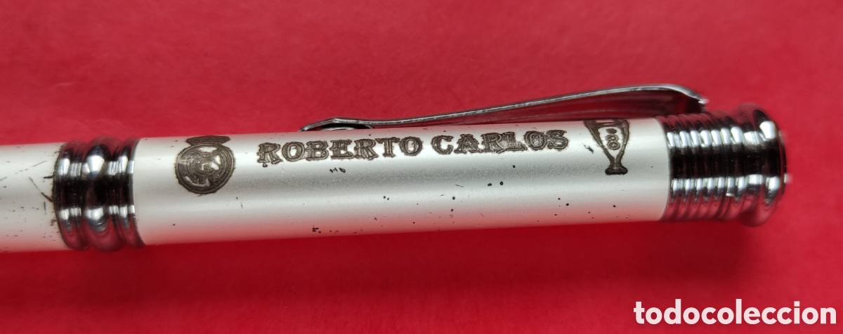 Bol&iacute;grafos antiguos: Boligrafo REAL MADRID - Foto 2