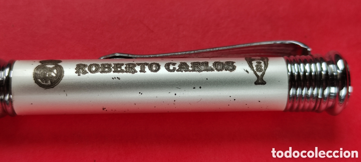 Bol&iacute;grafos antiguos: Boligrafo REAL MADRID - Foto 6