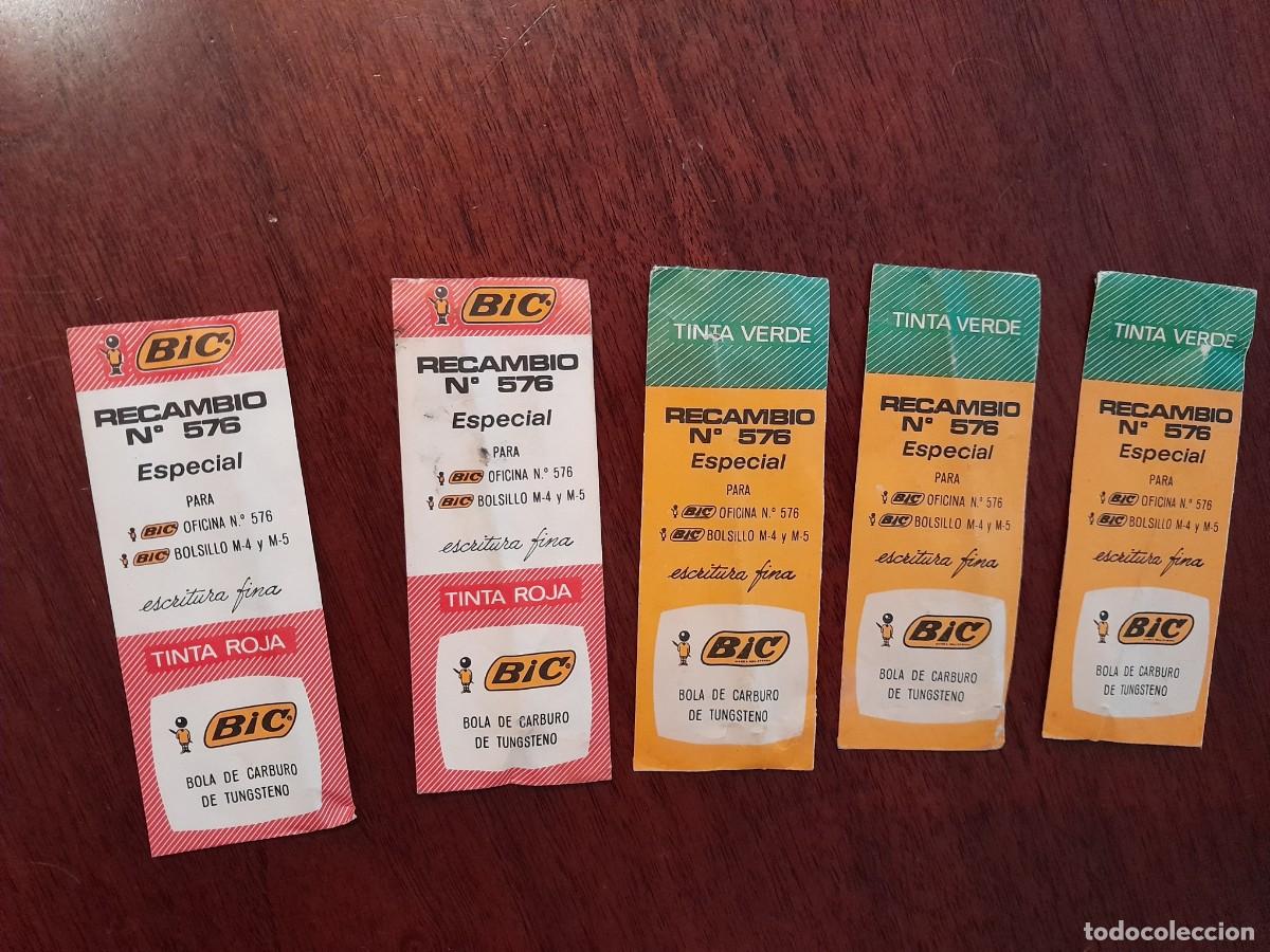 Bol&iacute;grafos antiguos: Recambio Bic antiguo - Foto 1
