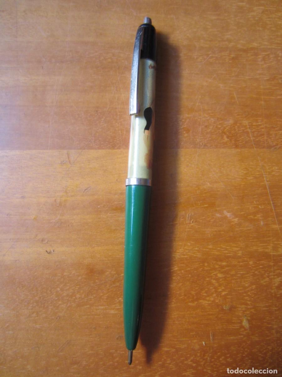 Bol&iacute;grafos antiguos: Boligrafo Erotico - Foto 3