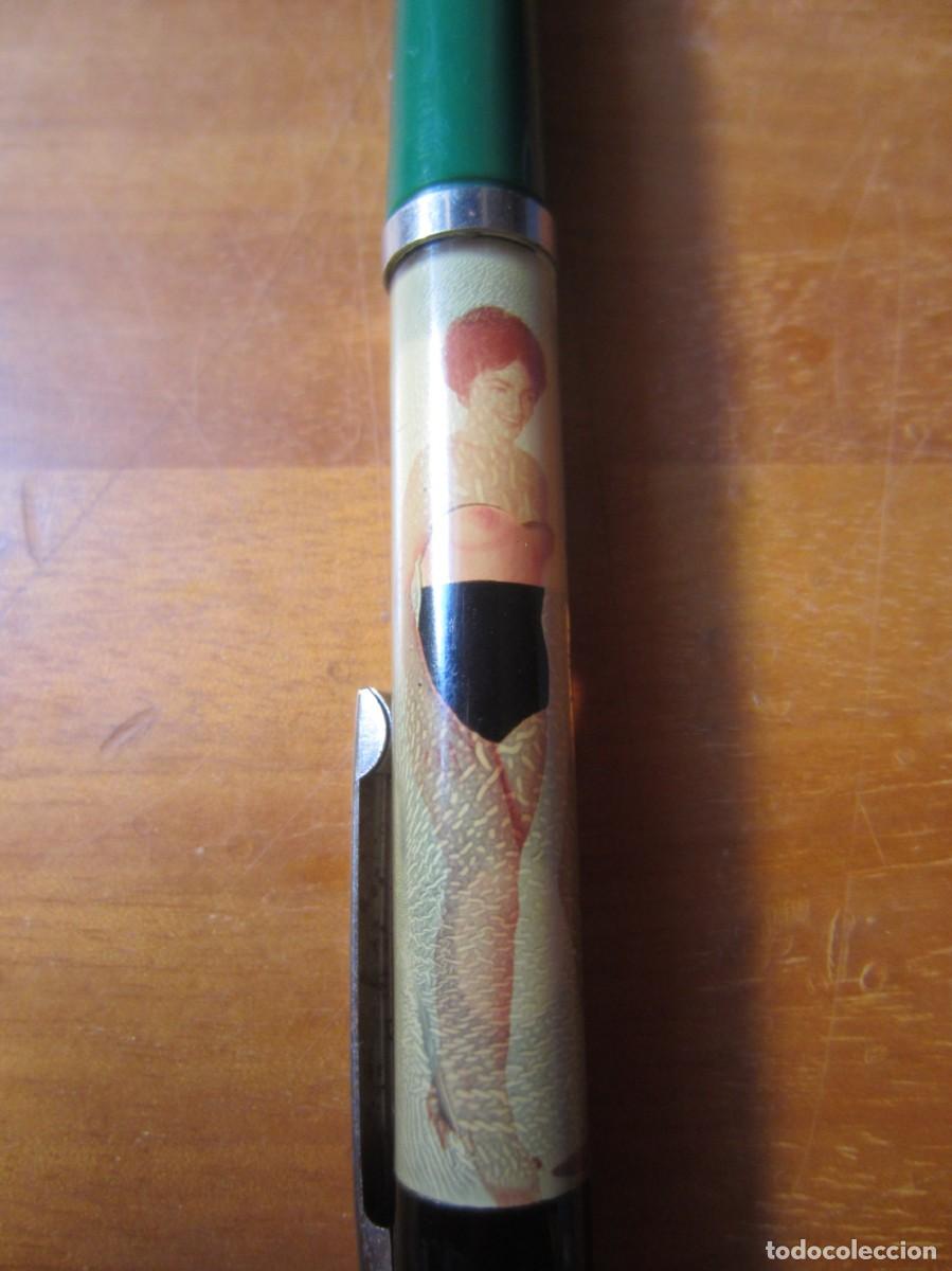 Bol&iacute;grafos antiguos: Boligrafo Erotico - Foto 5