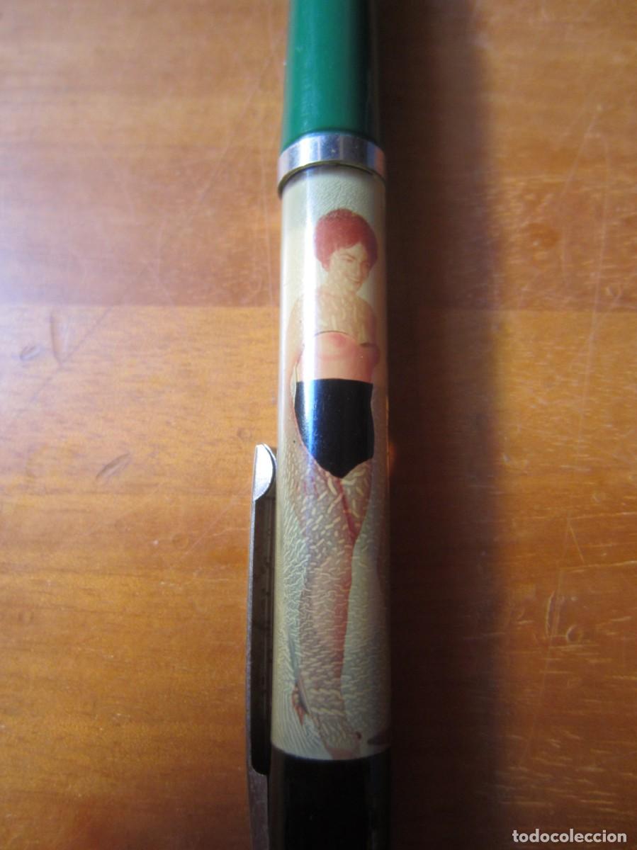 Bol&iacute;grafos antiguos: Boligrafo Erotico - Foto 6