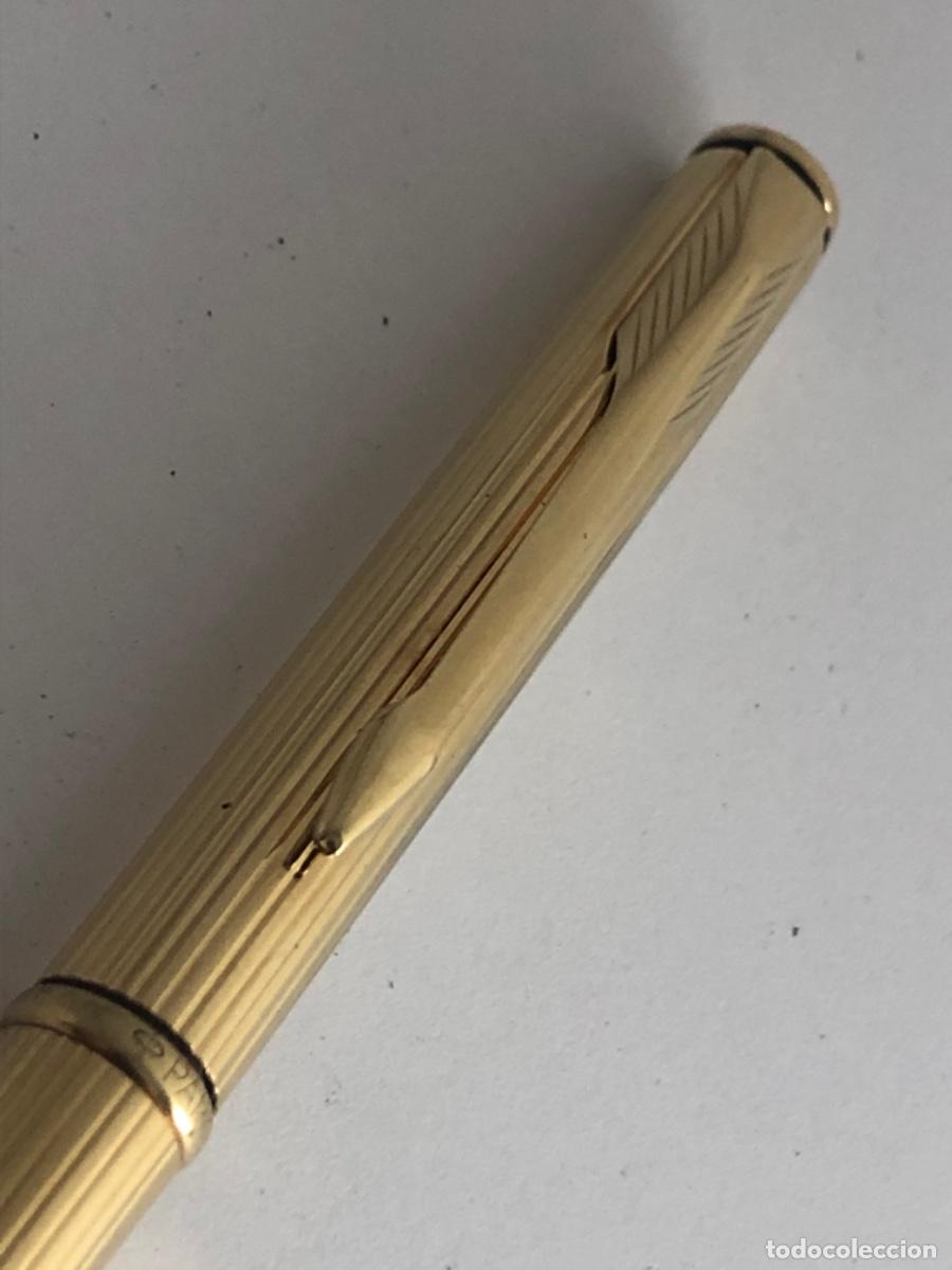 Bol&iacute;grafos antiguos: PARKER Boligrafo - Foto 8