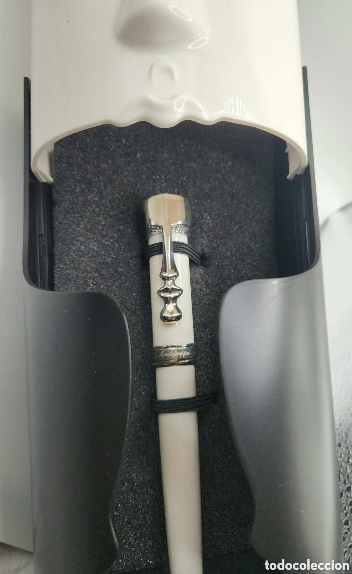 Bol&iacute;grafos antiguos: Montegrappa Salvador Dal&iacute; plata - Foto 3