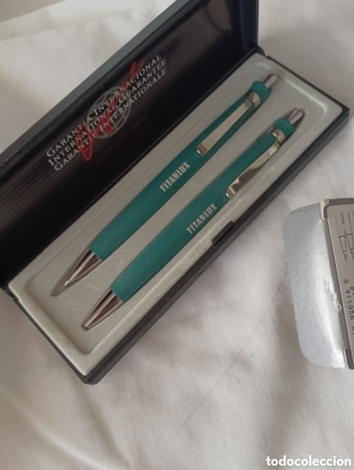 Bol&iacute;grafos antiguos: Boli y portaminas INOXCROM. TITANLUX - Foto 1