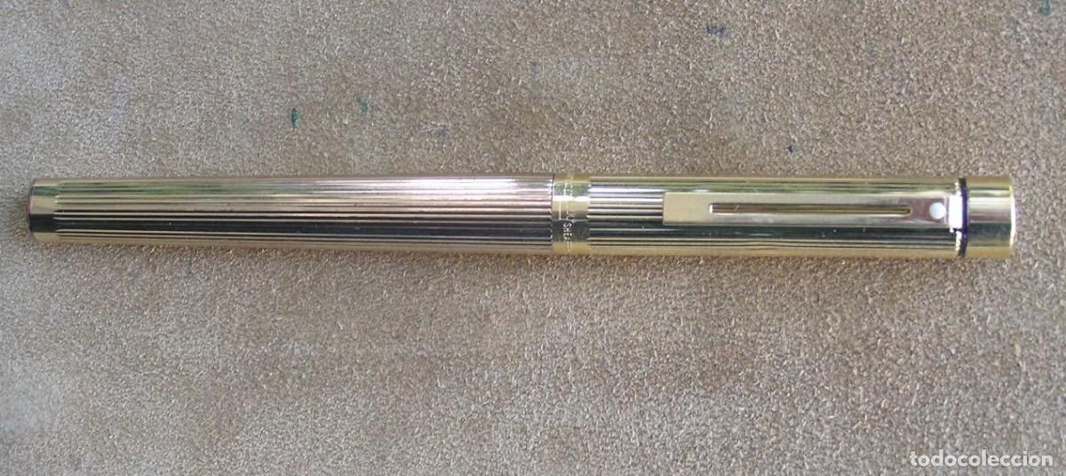 Bol&iacute;grafos antiguos: ROLLER SHEAFFER DORADO MODELO TARGA - Foto 1