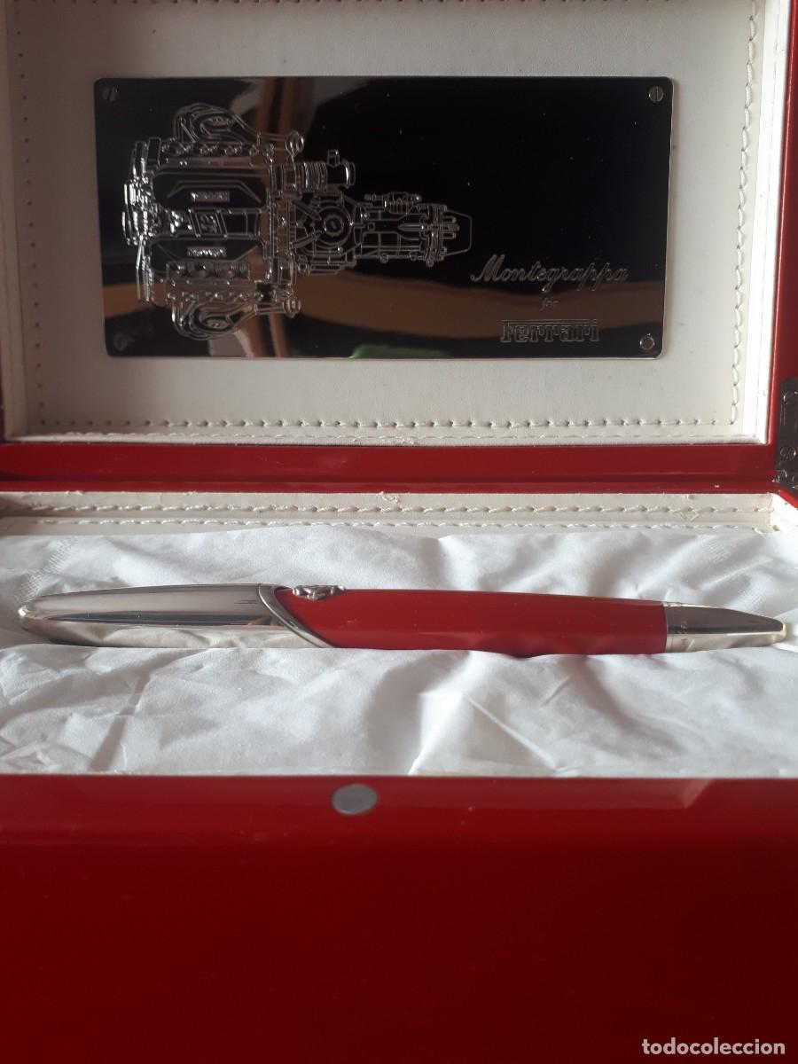 Bol&iacute;grafos antiguos: BOLIGRAFO MONTEGRAPPA FERRARI - Foto 6