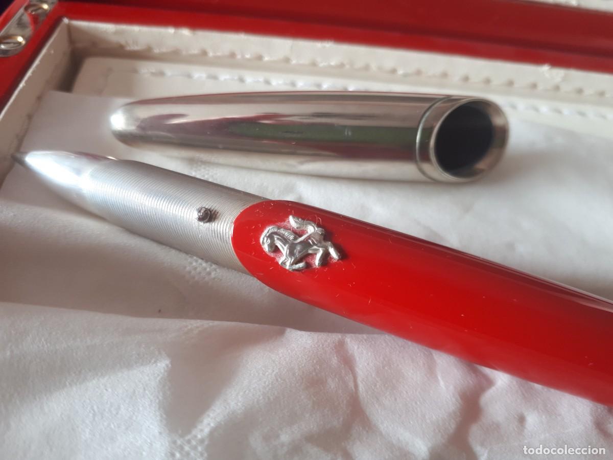 Bol&iacute;grafos antiguos: BOLIGRAFO MONTEGRAPPA FERRARI - Foto 13