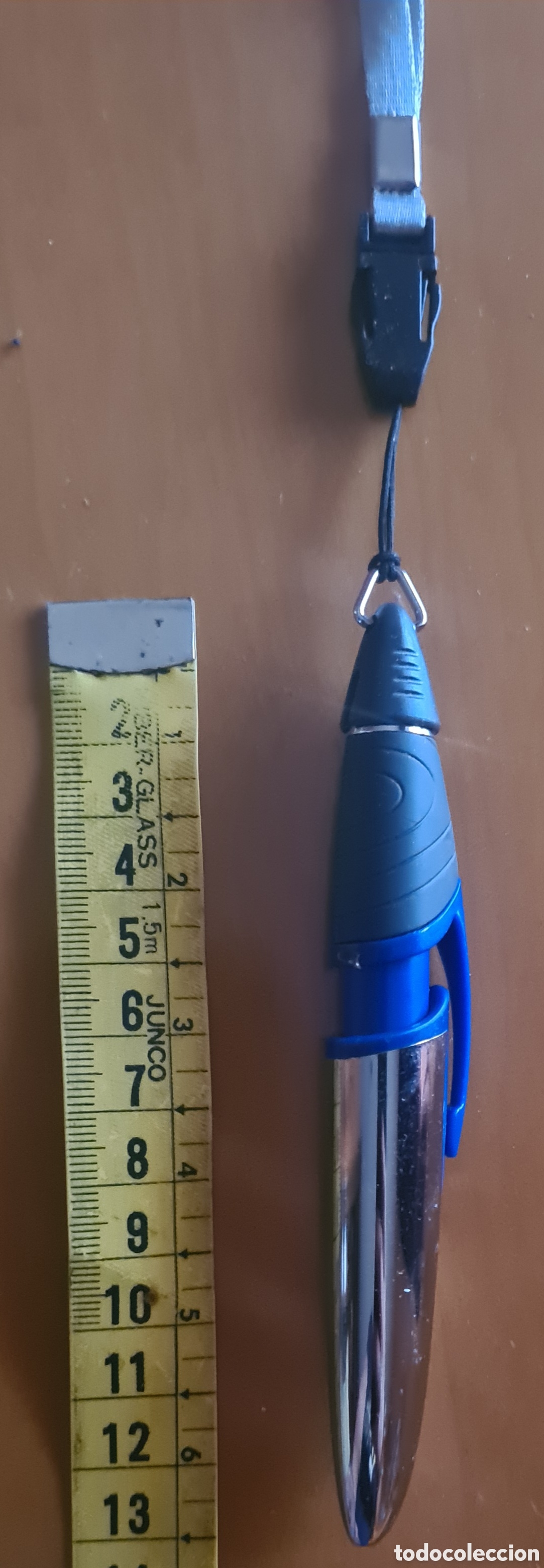 Bol&iacute;grafos antiguos: Boligrafo con correa Parker - Foto 7