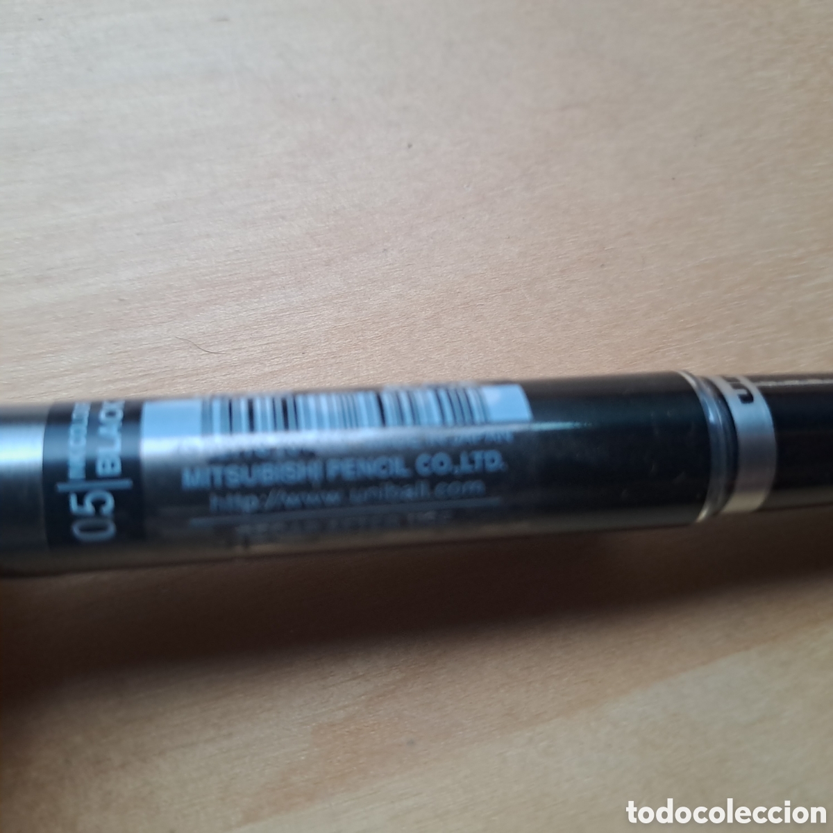 Bol&iacute;grafos antiguos: Lote 2 roller Uniball negro - Foto 5