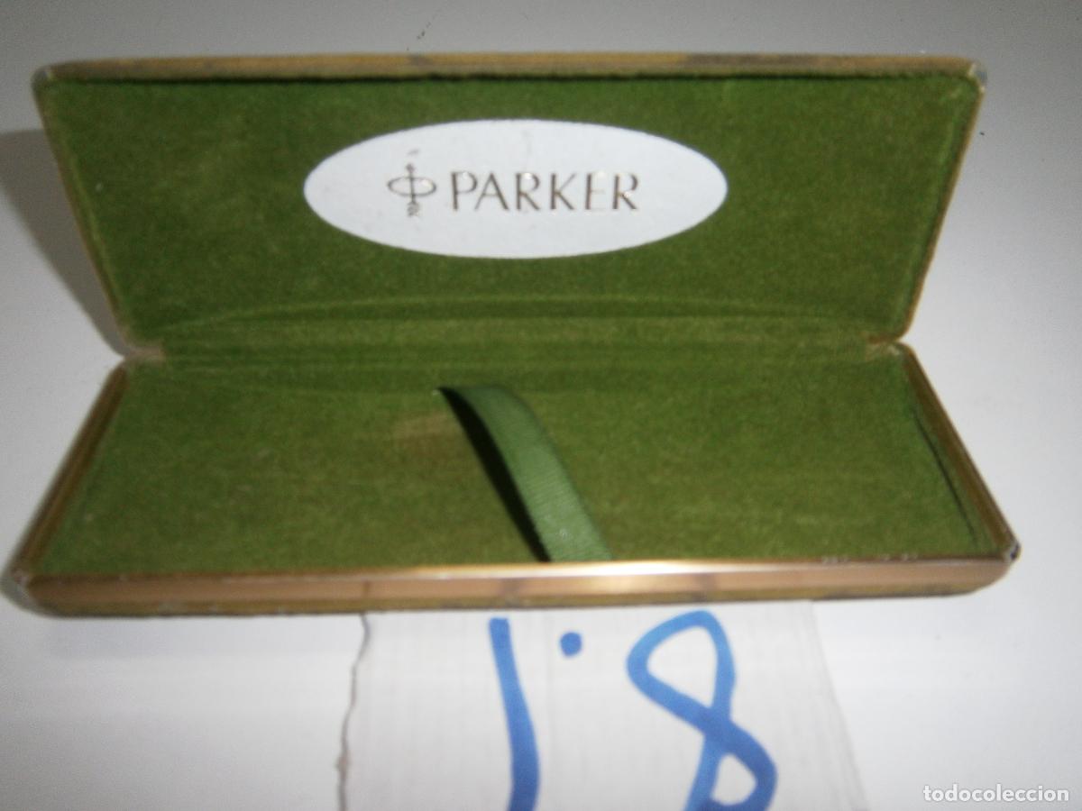 Bol&iacute;grafos antiguos: ANTIGUO ESTUCHE PARKER - Foto 2