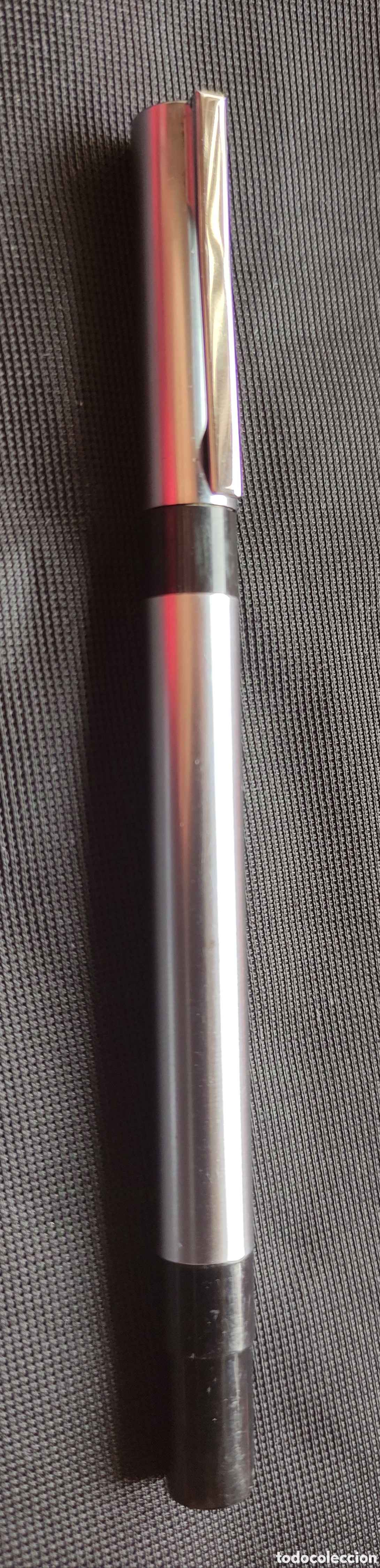 Bol&iacute;grafos antiguos: Rollerball Waterman en acero - Foto 1