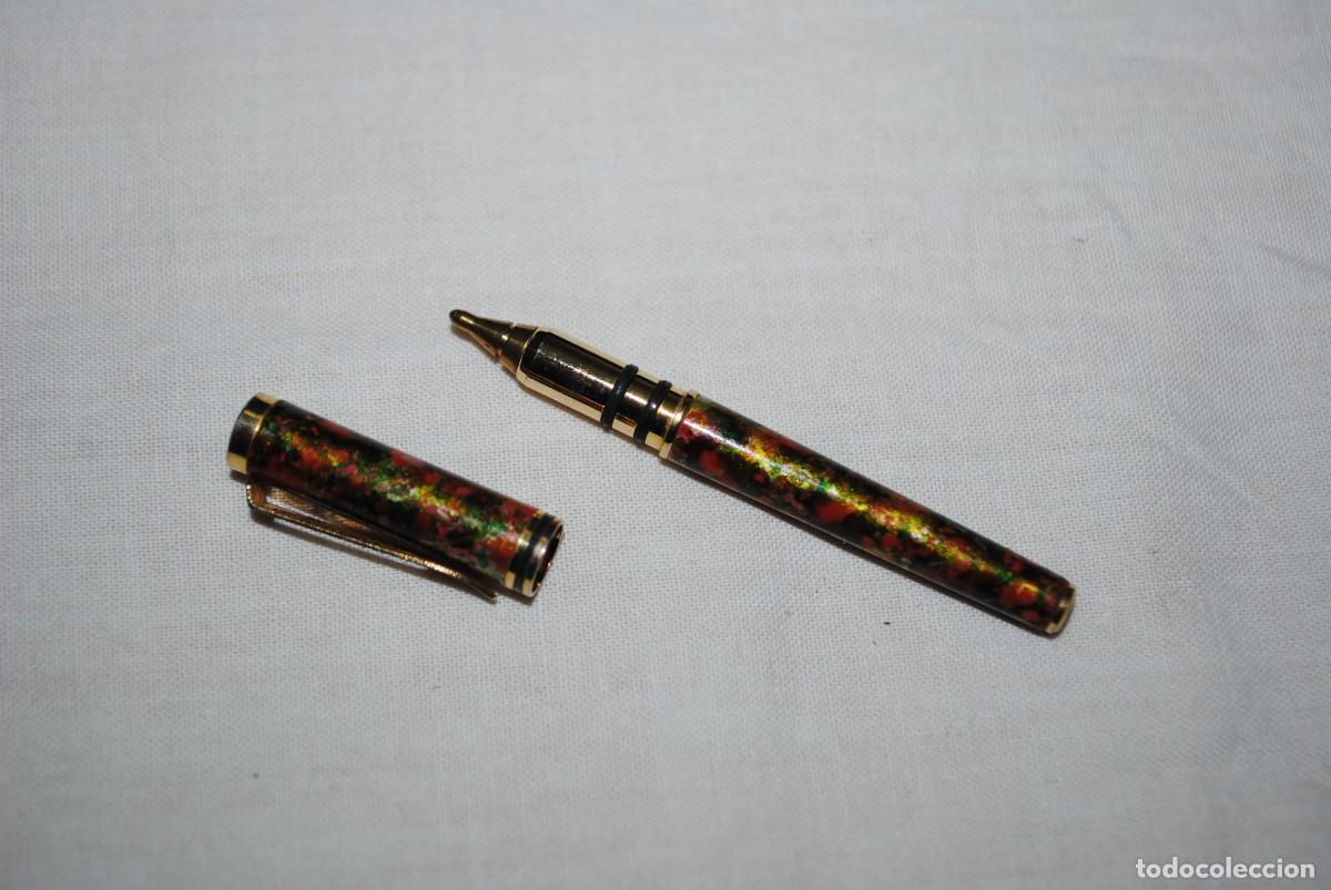 Bol&iacute;grafos antiguos: MINI BOLIGRAFO LACADO . - Foto 2