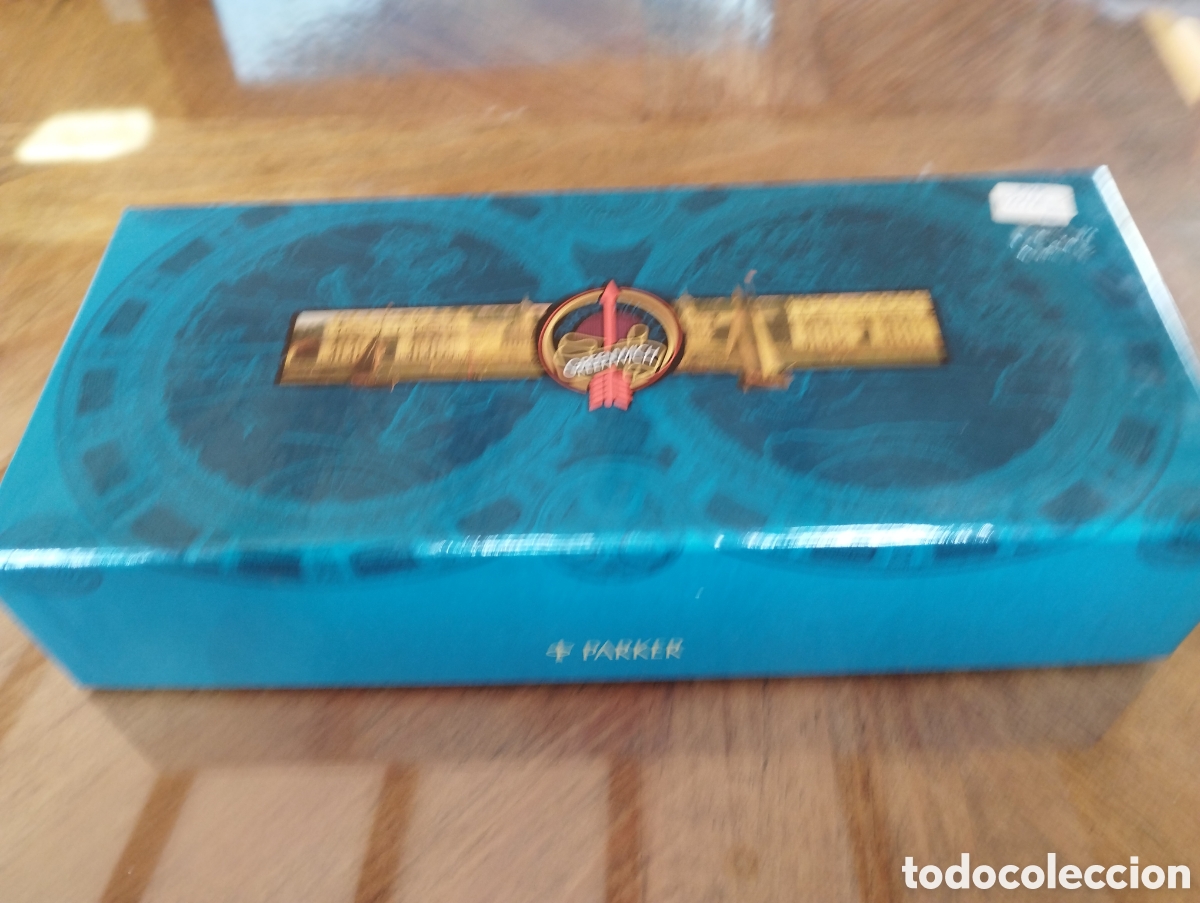 Bol&iacute;grafos antiguos: Roller Parker Duofold Greenwich - Foto 6