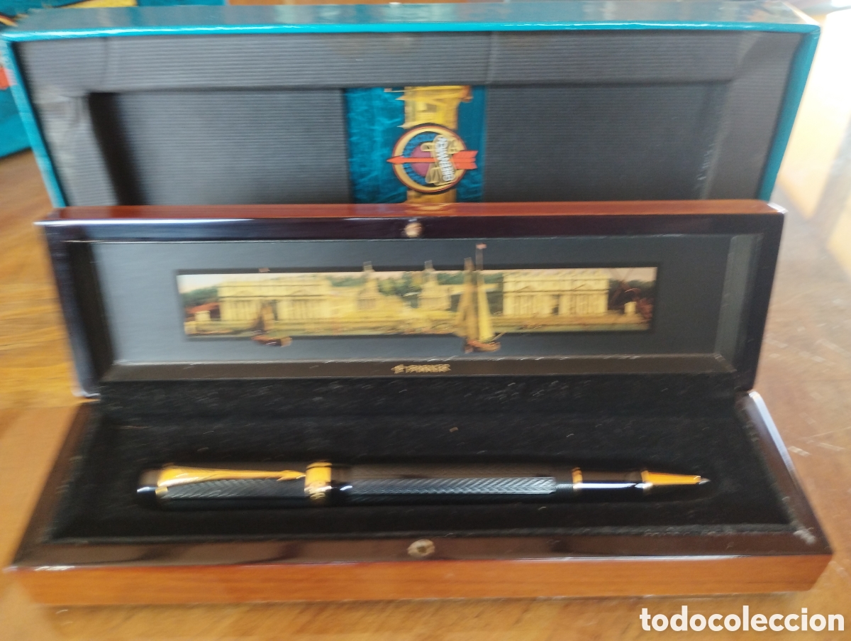 Bol&iacute;grafos antiguos: Roller Parker Duofold Greenwich - Foto 1