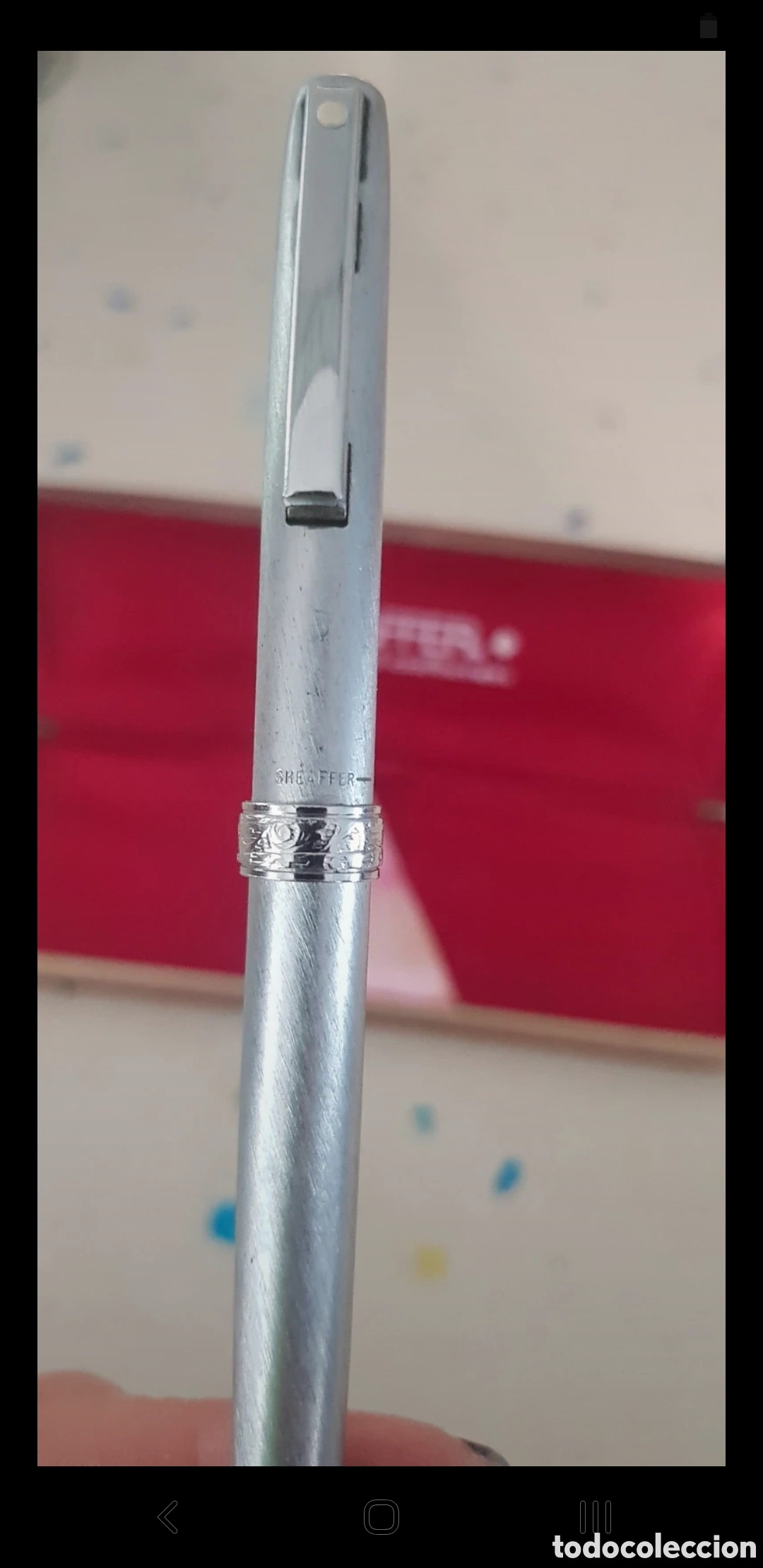 Bol&iacute;grafos antiguos: Boligrafo antiguo Sheaffer - Foto 2