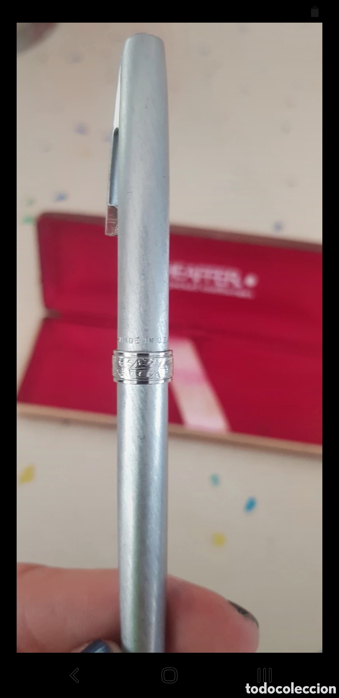 Bol&iacute;grafos antiguos: Boligrafo antiguo Sheaffer - Foto 4