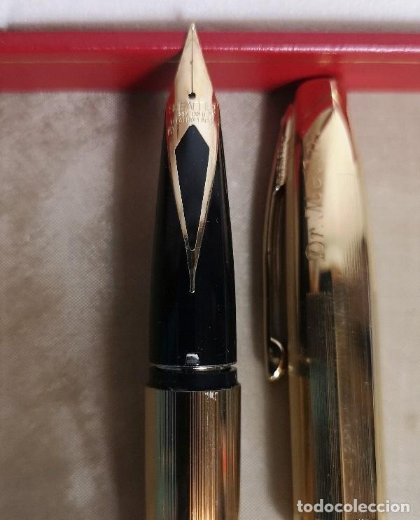 Bol&iacute;grafos antiguos: Pluma Estilogr&aacute;fica Sheaffer - Foto 7