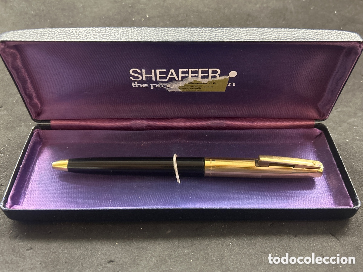 Bol&iacute;grafos antiguos: Bol&iacute;grafo Sheaffer con caja - Foto 1