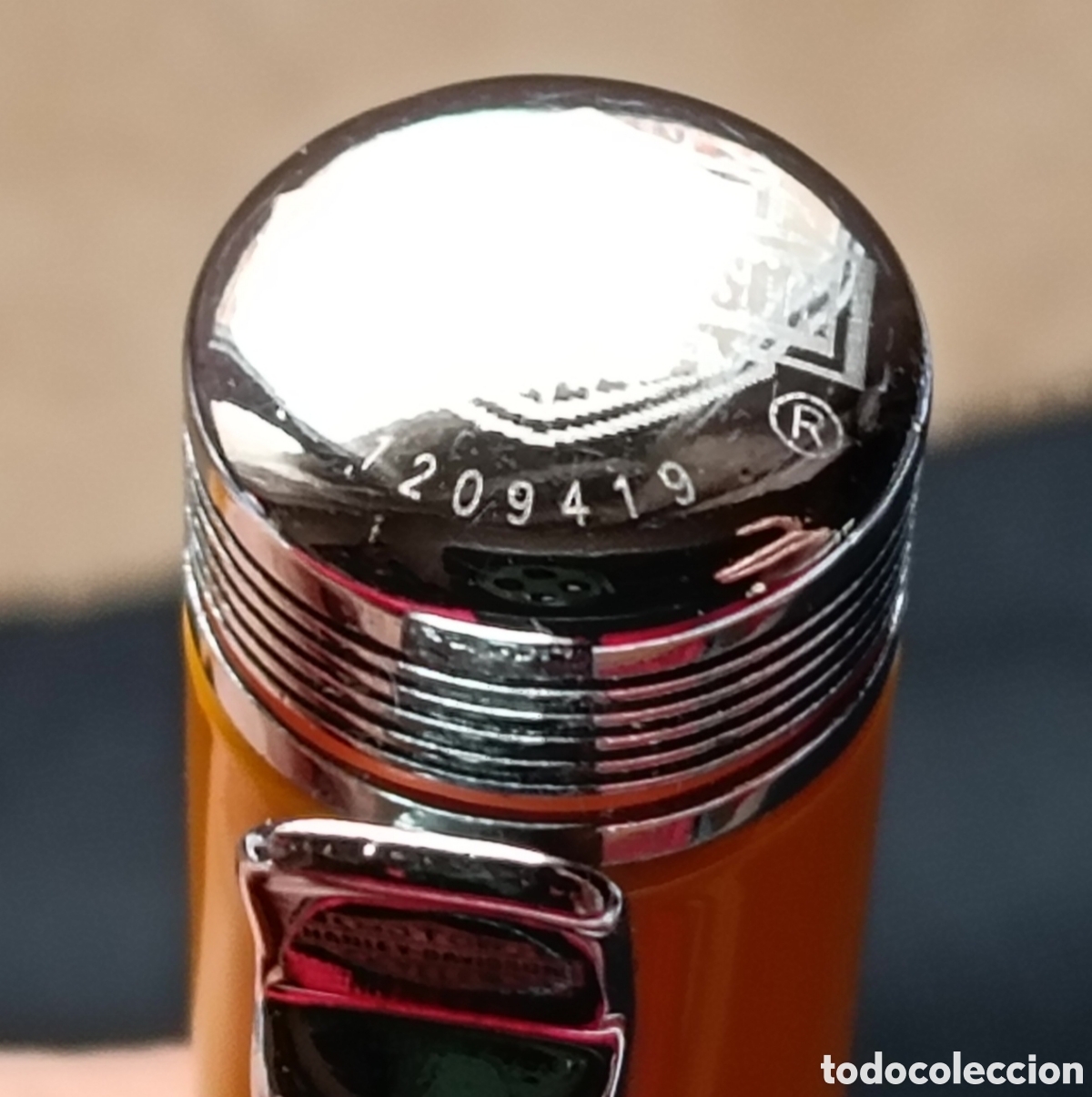 Bol&iacute;grafos antiguos: Bol&iacute;grafo Harley Davidson - Foto 8