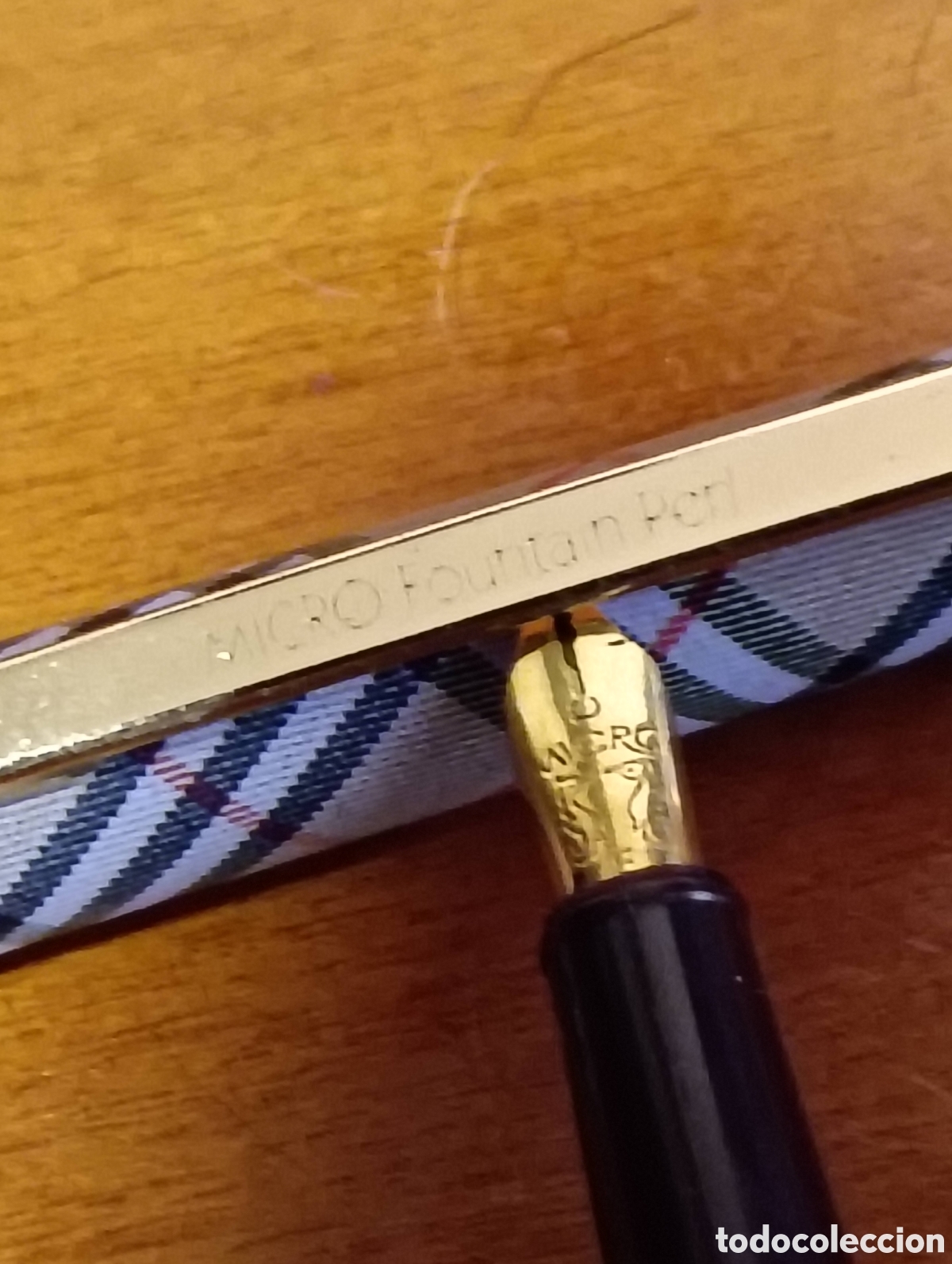 Bol&iacute;grafos antiguos: Pluma MICRO Fountain Pen - Foto 3