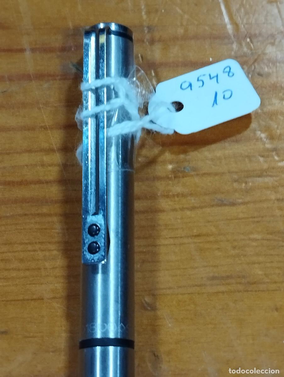 Bol&iacute;grafos antiguos: ROLLER INOXCROM MOD. 1800 DE ACERO. CON CAPUCH&Oacute;N. - Foto 2