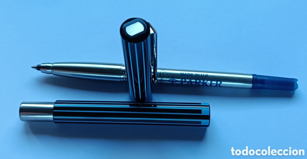 Bol&iacute;grafos antiguos: Rollerball PARKER VECTOR - Foto 5