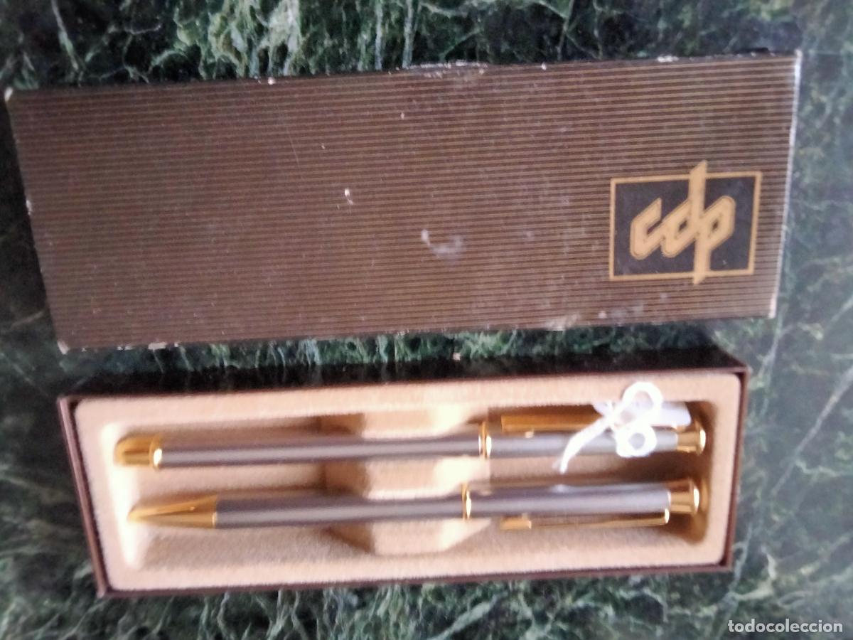 Bol&iacute;grafos antiguos: Bol&iacute;grafo y lapicera CDP. - Foto 1