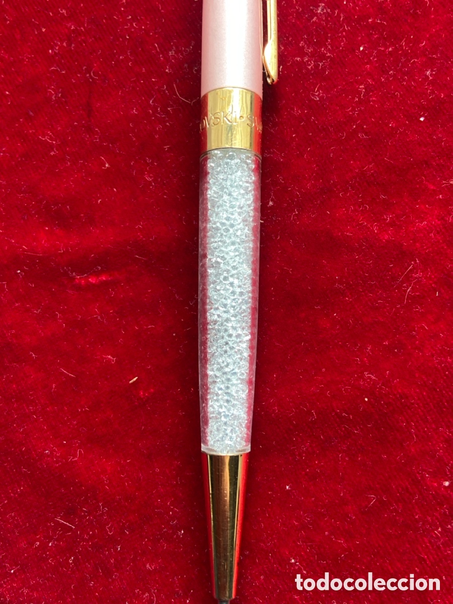 Bol&iacute;grafos antiguos: Bol&iacute;grafo Swarovski. - Foto 3