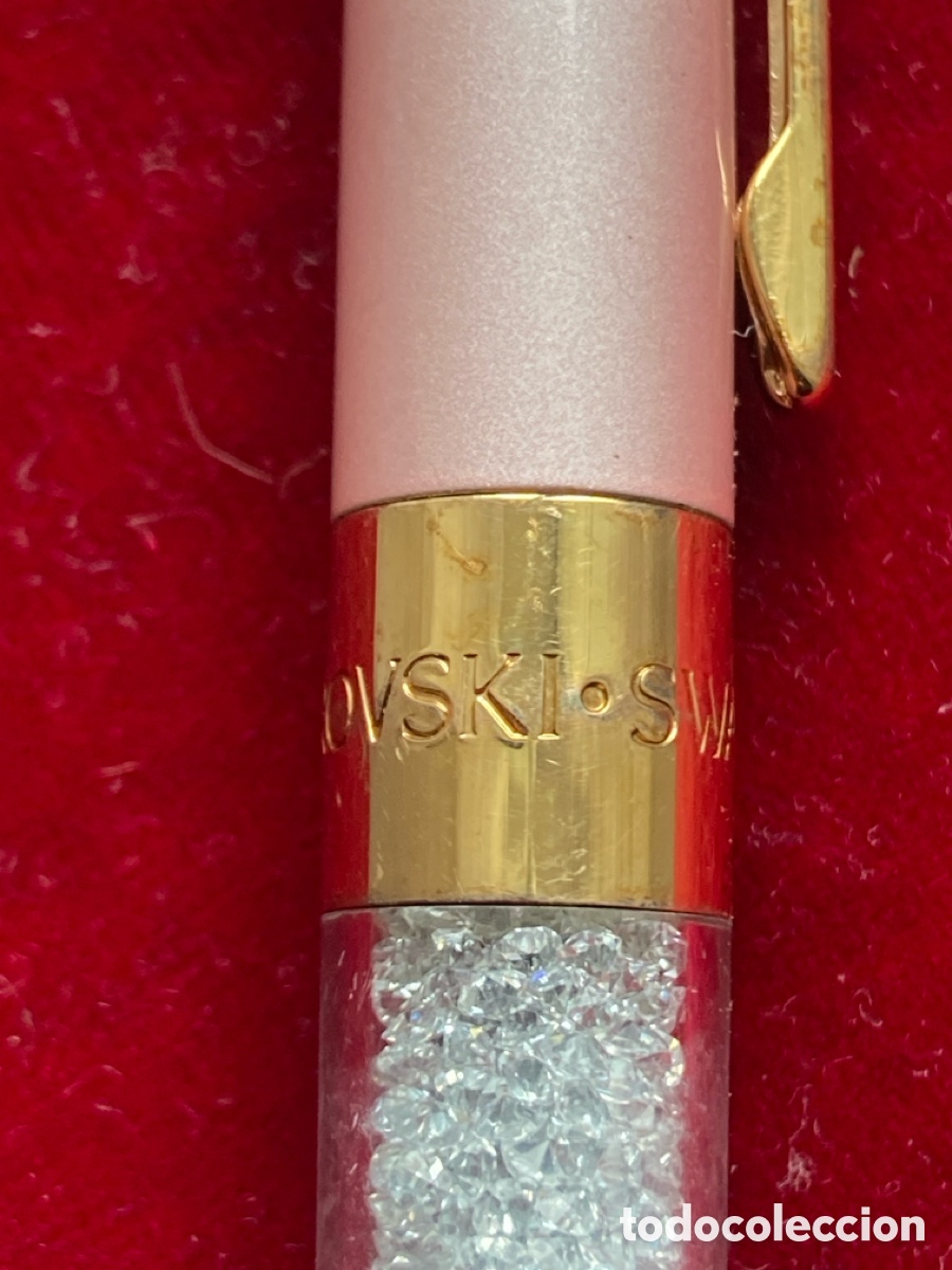 Bol&iacute;grafos antiguos: Bol&iacute;grafo Swarovski. - Foto 4