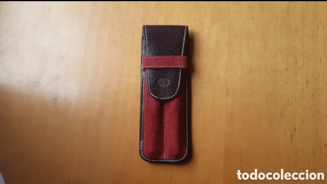 Bol&iacute;grafos antiguos: Boli y pluma de oro y estuche - Foto 3