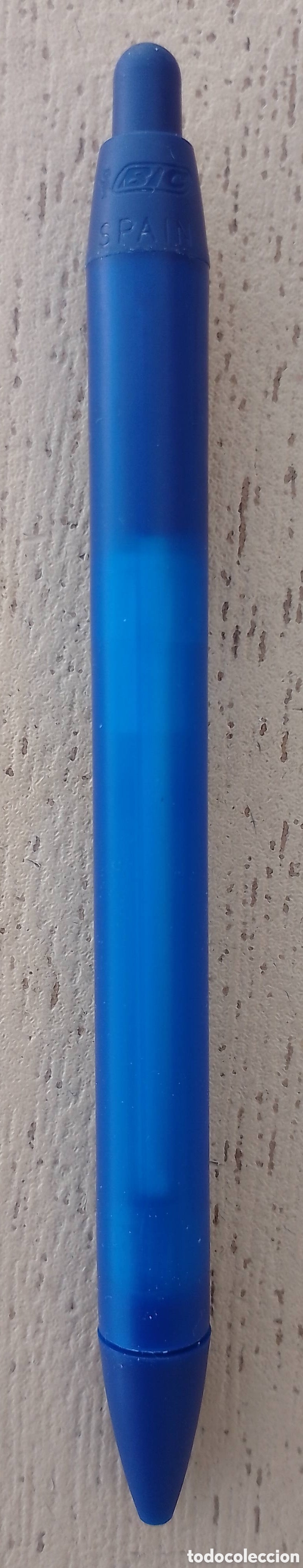 Bol&iacute;grafos antiguos: Boligrafo BIC con Tabla de Conversi&oacute;n - Foto 3