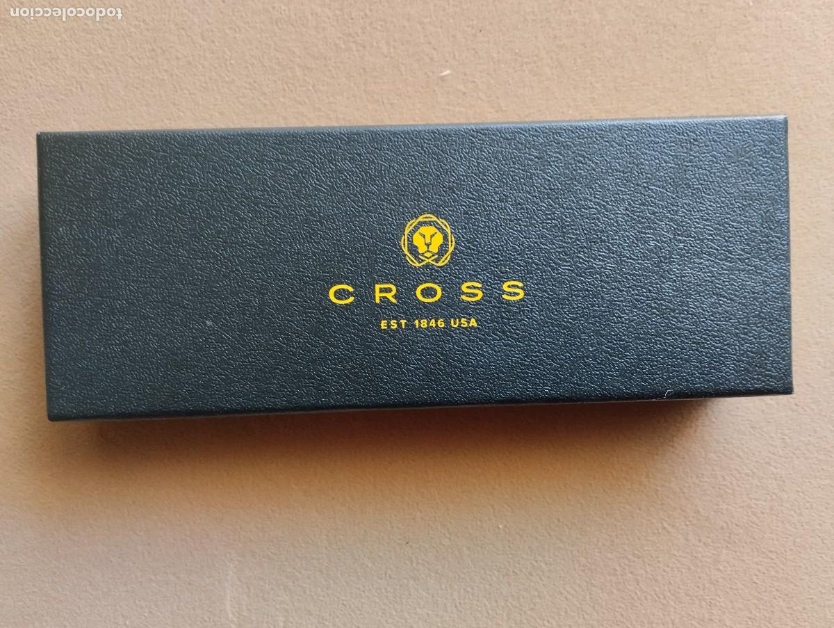Bol&iacute;grafos antiguos: Bol&iacute;grafo cross en caja - Foto 3