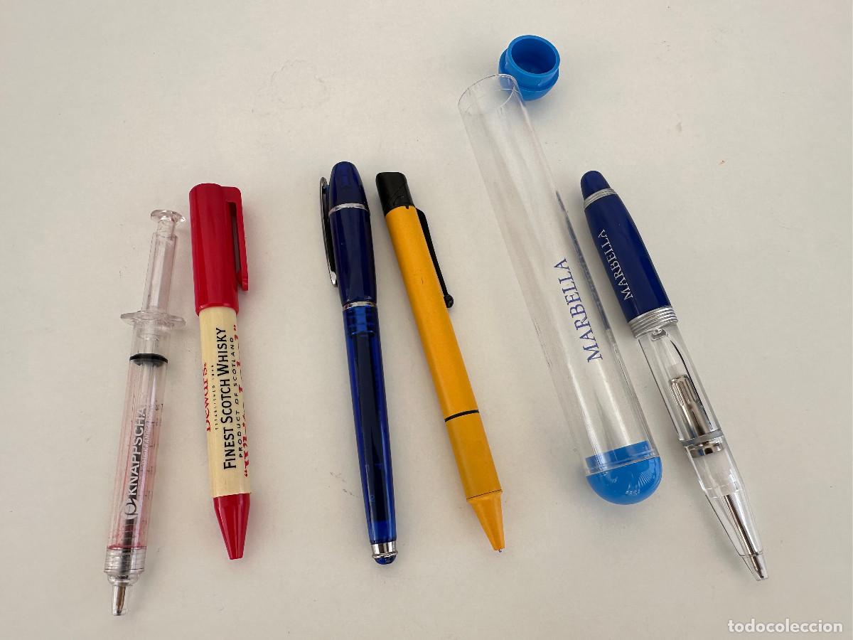 Bol&iacute;grafos antiguos: LOTE DE 5 BOLIGRAFOS - Foto 4