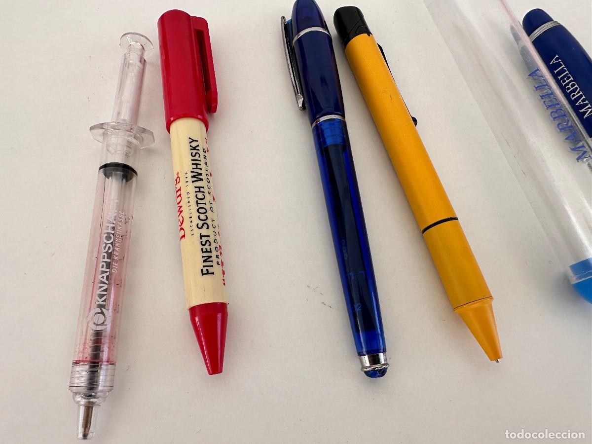 Bol&iacute;grafos antiguos: LOTE DE 5 BOLIGRAFOS - Foto 5